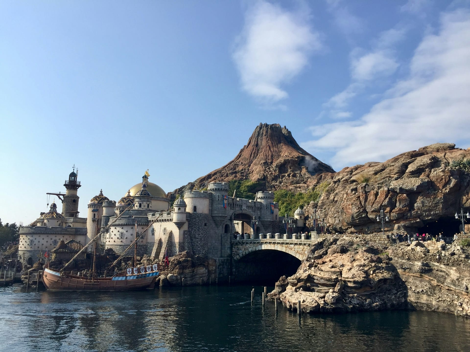 Tokyo DisneySea - Fantasy Springs themed area with immersive architecture, Urayasu, Japan